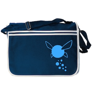 Ocarina Time Fairy Navy Blue Messenger Shoulder Bag