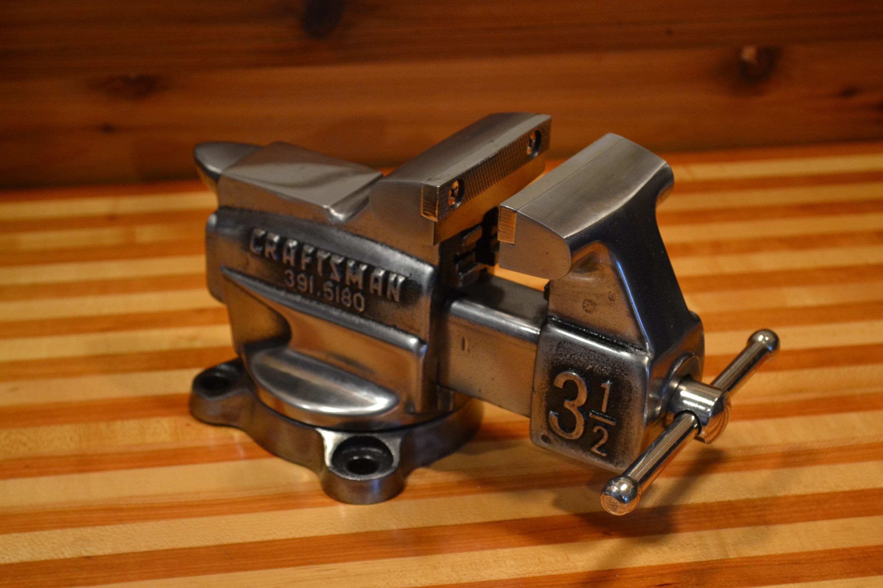 Vintage Craftsman 3 1 2 Swivel Bench Vise Old Vintage Blacksmith
