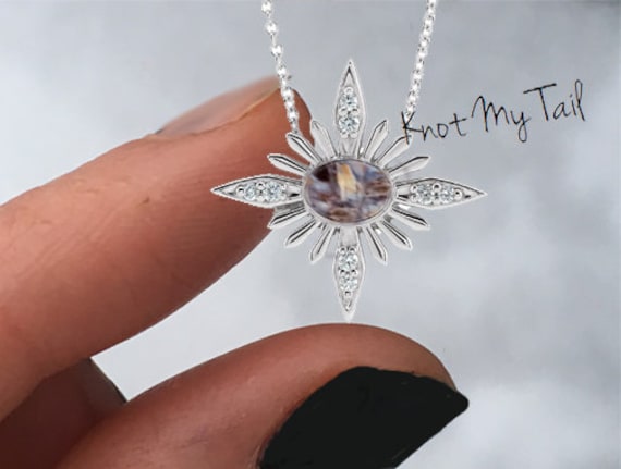 Cremation diamond necklace deals