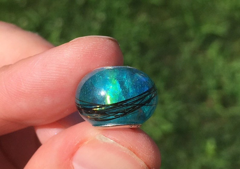 Horse Hair Bead Personalized Horse Hair Gift Equestrian Etsy