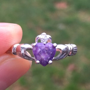 Cremation Ring, Pet Ash Ring, Sterling, Pet Ashes, Claddagh, Cremation Jewelry, Irish Ring, Pet Cremation Jewelry, Pet Loss, Pet Urn