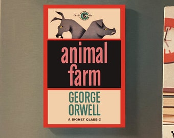 Animal Farm - Button Magnet, Rectangle