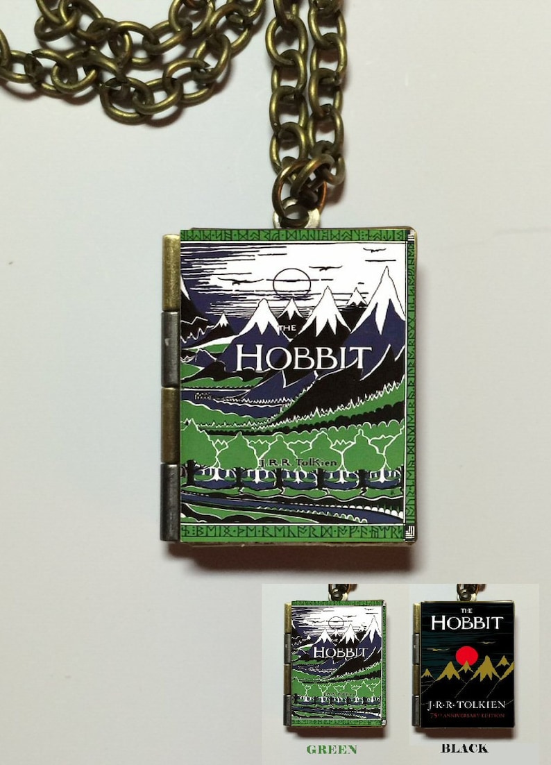 Hobbit, The Book Cover Locket image 1