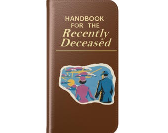 The Handbook for the Recently Deceased iPhone Wallet Phone Case