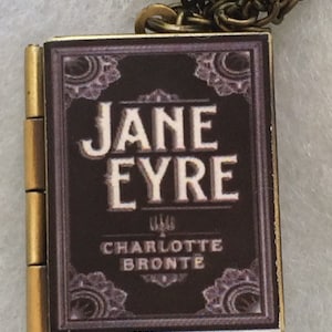 Jane Eyre Book Cover Locket