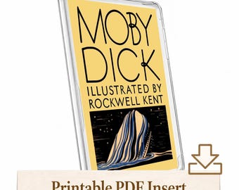 Moby Dick Kindle Insert Digital Download