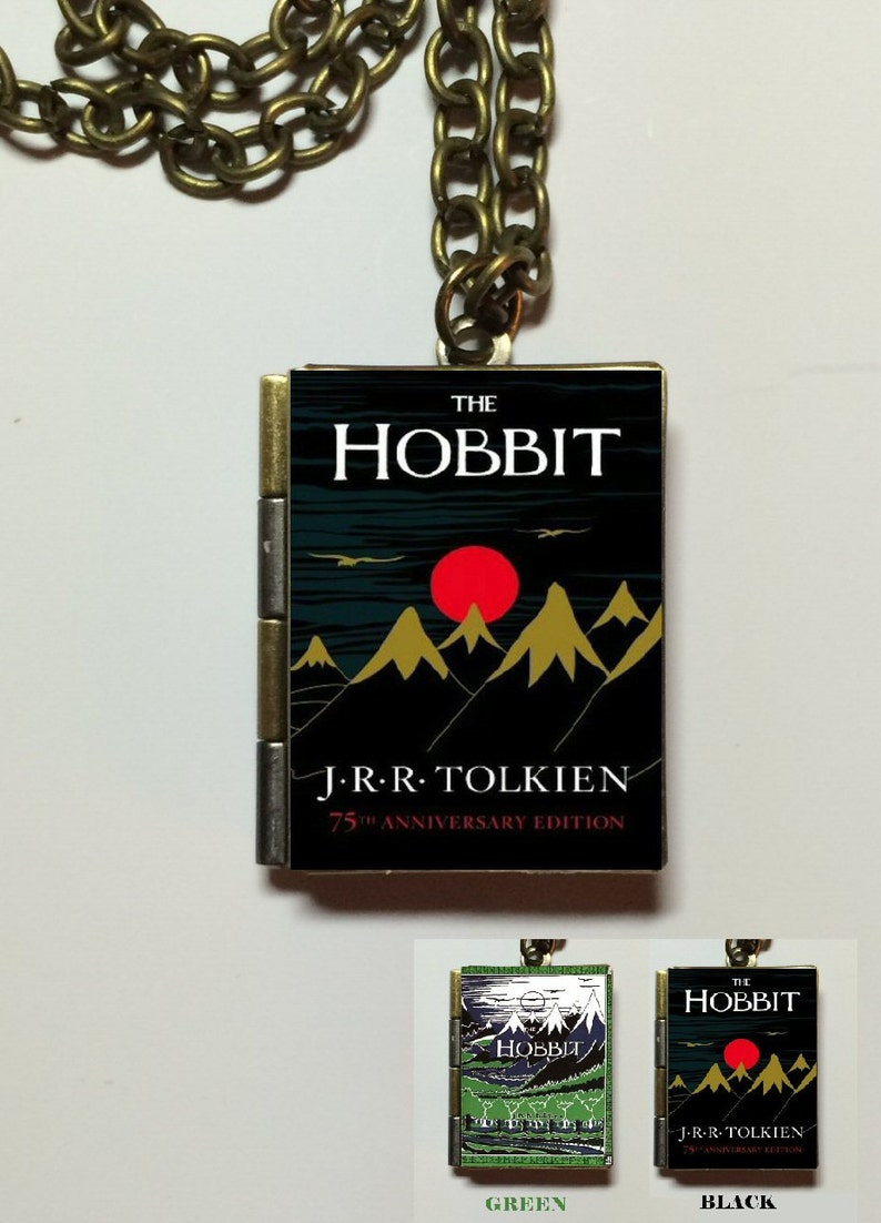 Hobbit, The Book Cover Locket image 2