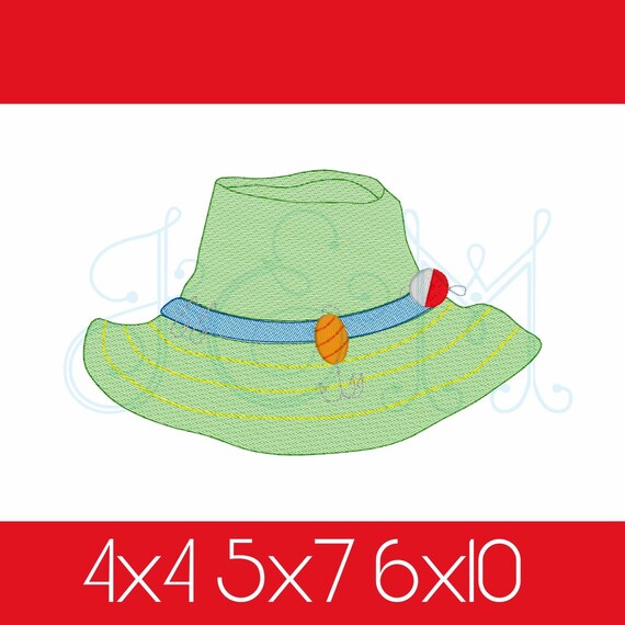 fishing hat with lures