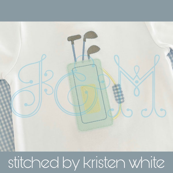 Golf Applique Etsy