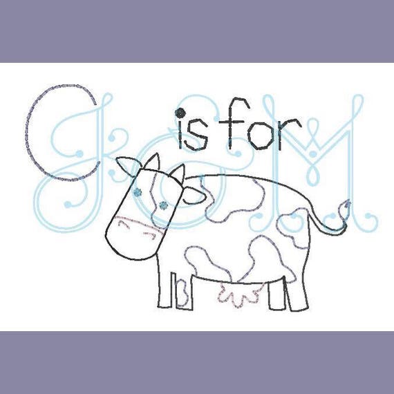 c is for cow