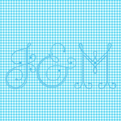 Rainbow Tulip Line of 7 Floral Flower Row Border Stem and