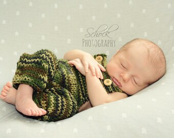 baby camouflage overalls