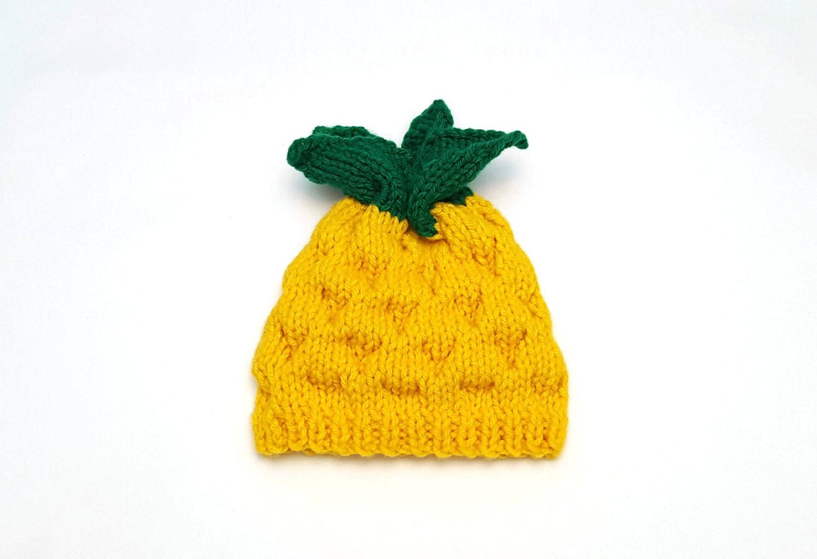 PINEAPPLE BABY HAT Pineapple Newborn Hat Pineapple Photo Etsy