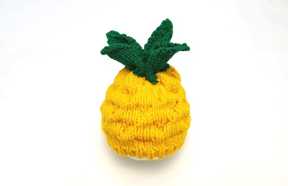 pineapple baby hat
