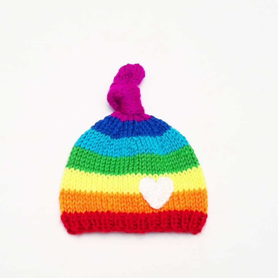 Rainbow Hat Rainbow Baby Hat Rainbow Newborn Hat Rainbow Etsy