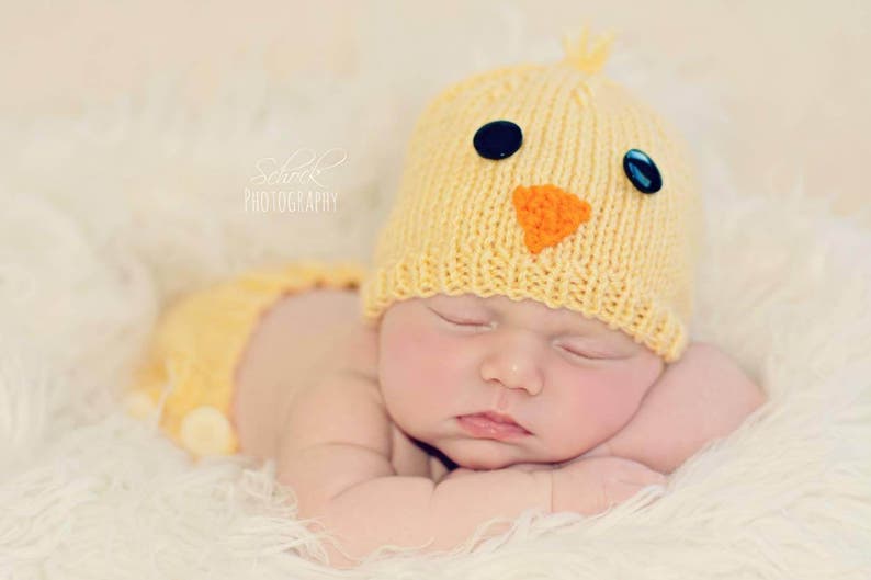 easter chick baby outfit