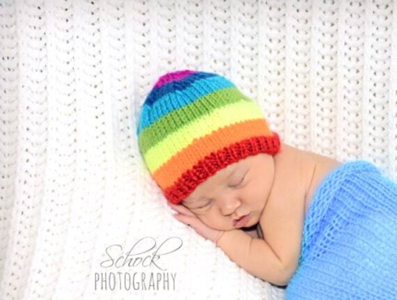 etsy rainbow baby
