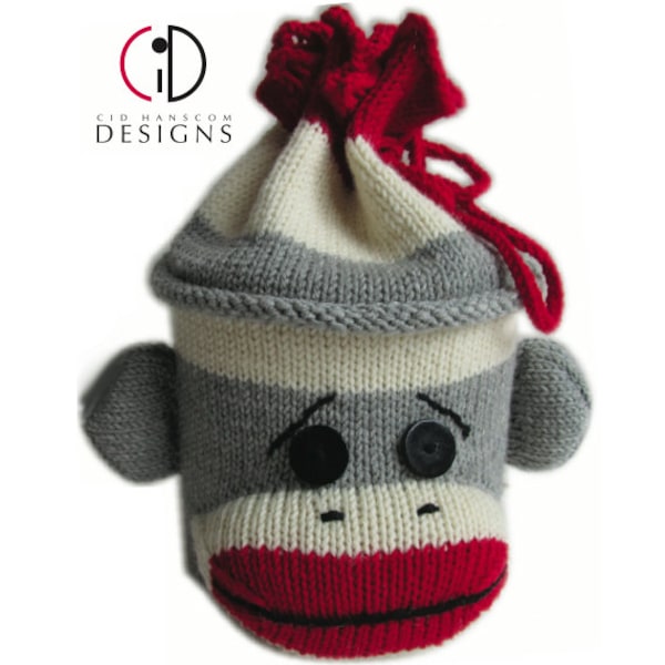 Sock Monkey Project Bag Etsy