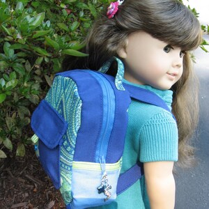 School Backpack Pdf Pattern for AG Doll and Bonus Lunch Bag Pattern - Etsy