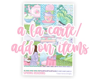 Spring Reading A La Carte Sticker Items