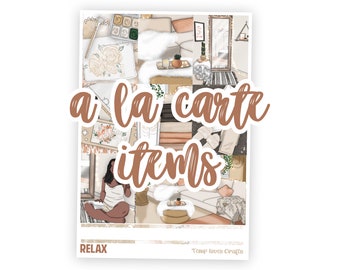 Relax A La Carte Sticker Items