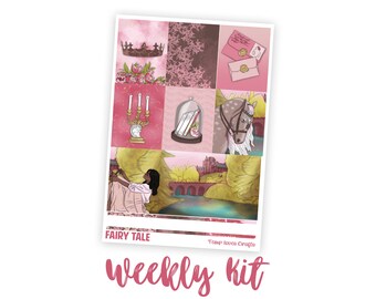 Fairy Tale Weekly Sticker Kit