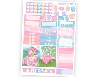 Spring Reading Small Sticker Kit