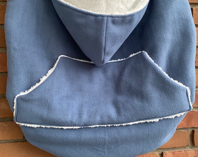 Babywearing Jacket, SHERPA Babywearing Cover Up, Babywearing Hoodie