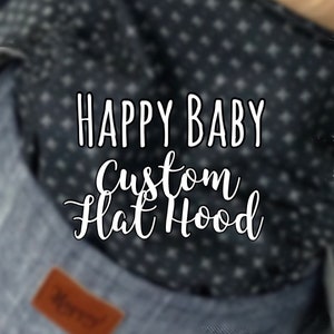 Capucha Happy Baby, ventosas para portabebés Happy Baby, capota HBC, ventosas, capota personalizada Happy Baby, capota personalizada y ventosas para Happy