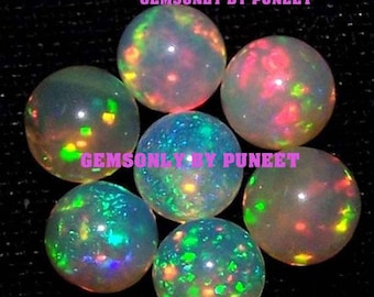 12mm NATURAL ETHIOPIAN OPAL round 12mm cabochon Ethiopian opal round 12mm opal cabochon quality wholesell deal welo opal 12x12mm cabochon