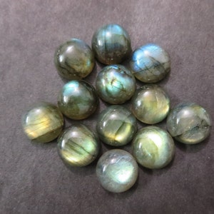 Natural Labradorite Round 12mm cabochon labradorite cabochon round 12mm multy fire full flash super aaa quality labradorite gemstone 12mm