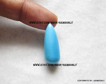 28.25cts 1pc TURQUOISE tear drop shape long tear drop turquoise drop shape smooth poliesh nice quality turquoise birthstone cheaper deal