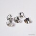 thumbnail image 2 of 2pc Natural AAA White Topaz 6mm Round Cut Gemstone Set - Loupe Clean From India 2 of 4