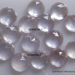 10mm Natural Rose Quarts Round 10mm Rose cut rose quartz 10mm round gemstone rose de france baby pink quartz best quality loop clean aaa