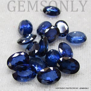 7x5mm szafir 5X7MM niebieski owalne niebieski niebieski owalne szafir Birthstone Szafirowe Ceylon