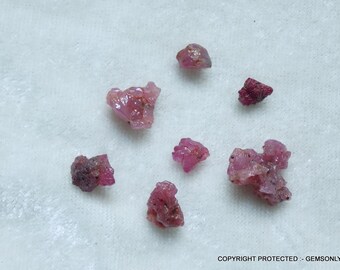 67.20cts 7pc NATURAL RUBY Raw rough red ruby gemstone for wire jewelry making stone natural un-heated no heated 100% red ruby raw of ruby 67.20cts 7pc NATURAL RUBY Raw rough red ruby gemstone for wire jewelry making stone natural un-heated no heated 100% red ruby raw of ruby