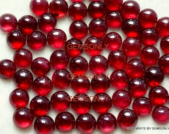 1pc 6MM NATURAL RUBY CABOCHON 6MM cabochon ruby round 6mm lead fill quality stone pegeon blood ruby 6mm round cabochon 6mm smooth cabochon