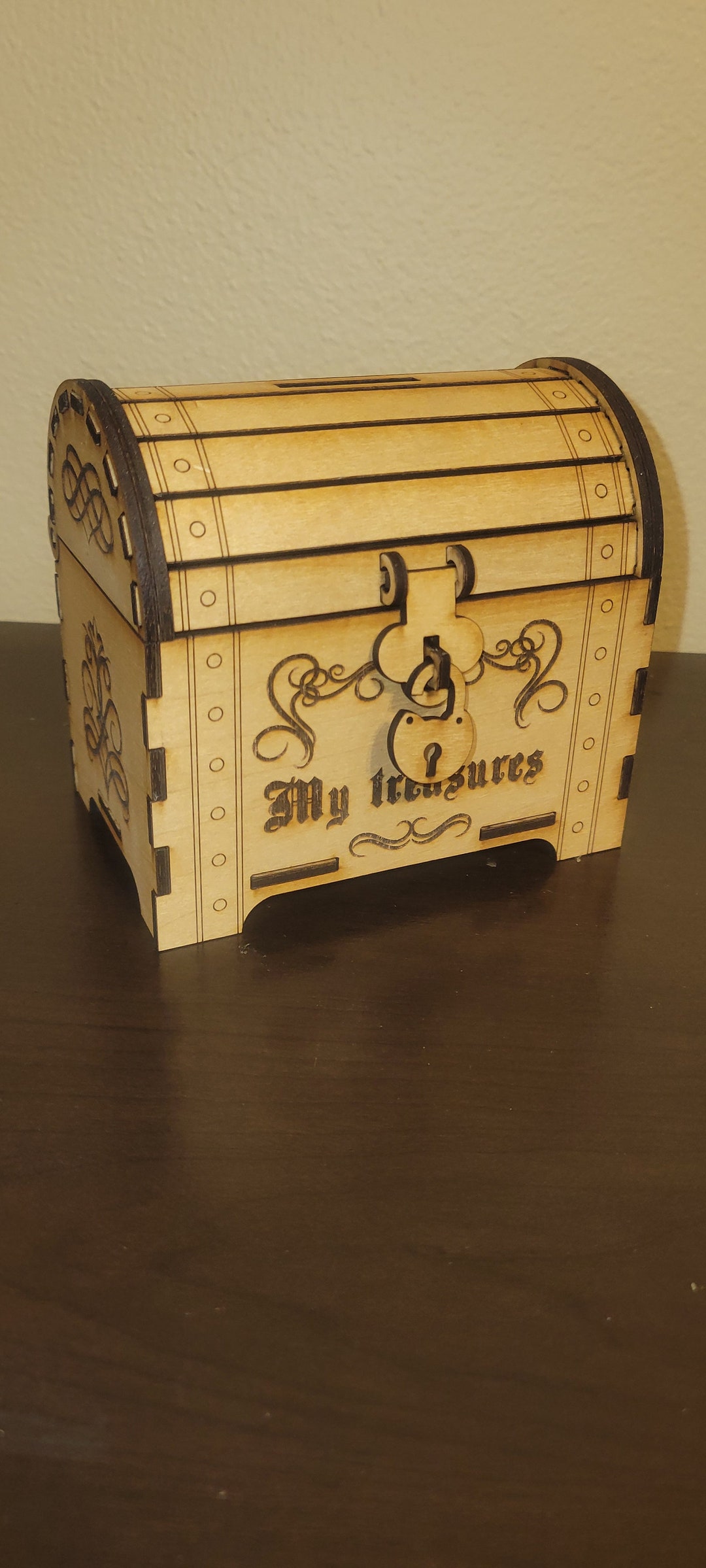 Treasure Chest Bank Etsy