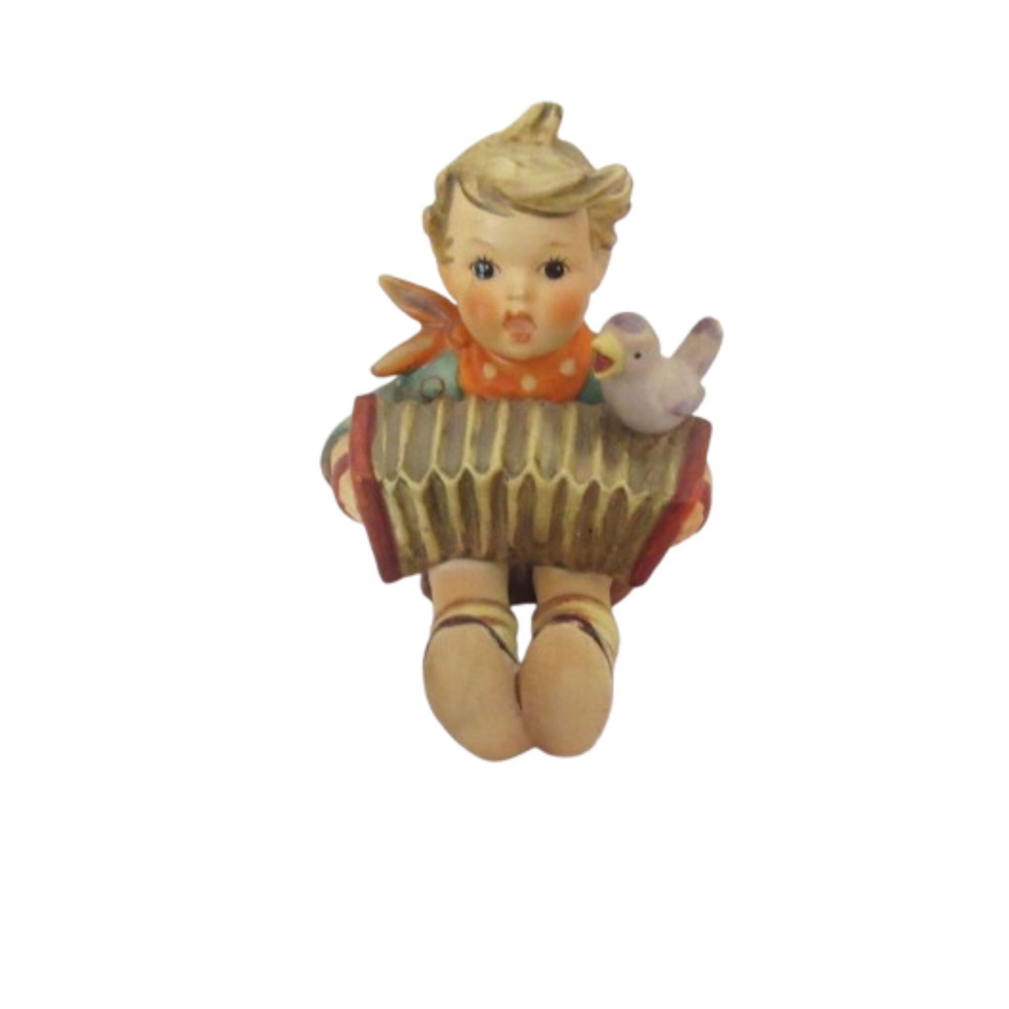 Hummel Lets Sing Boy W/accordion Figurine by Goebel West