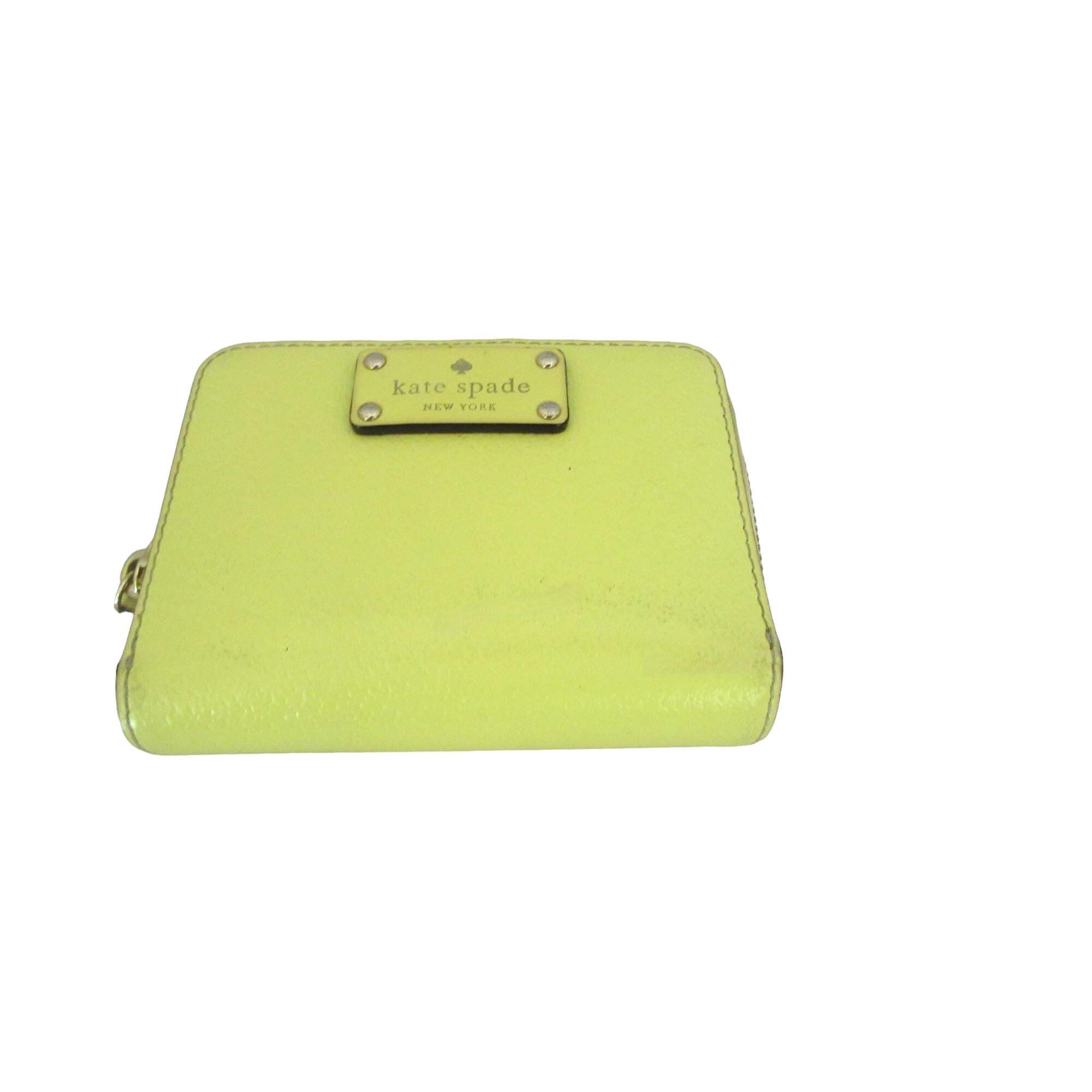 Kate spade yellow wallet sale
