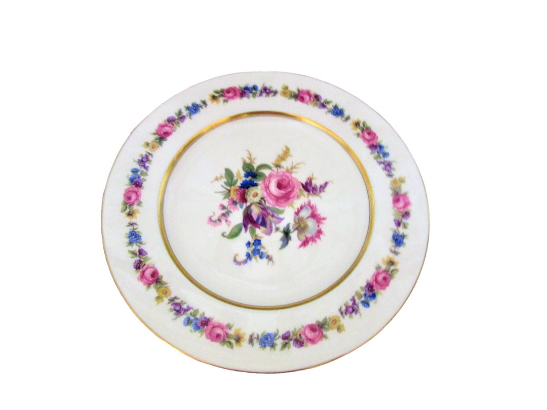 Vintage Castleton Manor Luncheon Plate 9 1/8