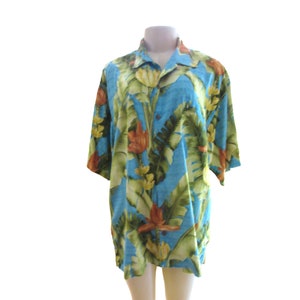 Tommy Bahama Vintage Silk Hawaiian Shirt - Etsy