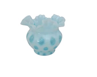 Vintage FENTON COIN DOT Art Glass (aka Coin Spot): Beautiful