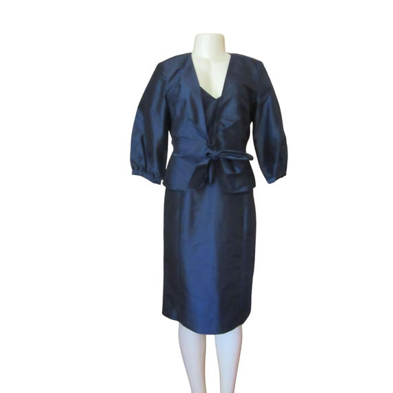 talbots silk dupioni dress NWT $178 TALBOTS Navy Blue strapless pleat DOUPIONI SILK DRESS cocktail  Dress 4