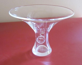 Vintage 1949 Steuben Crystal Bouquet Vase By George Thompson