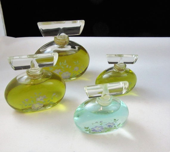 Set of 4 RARE Vintage, Royal Copenhagen Flora Dan… - image 1