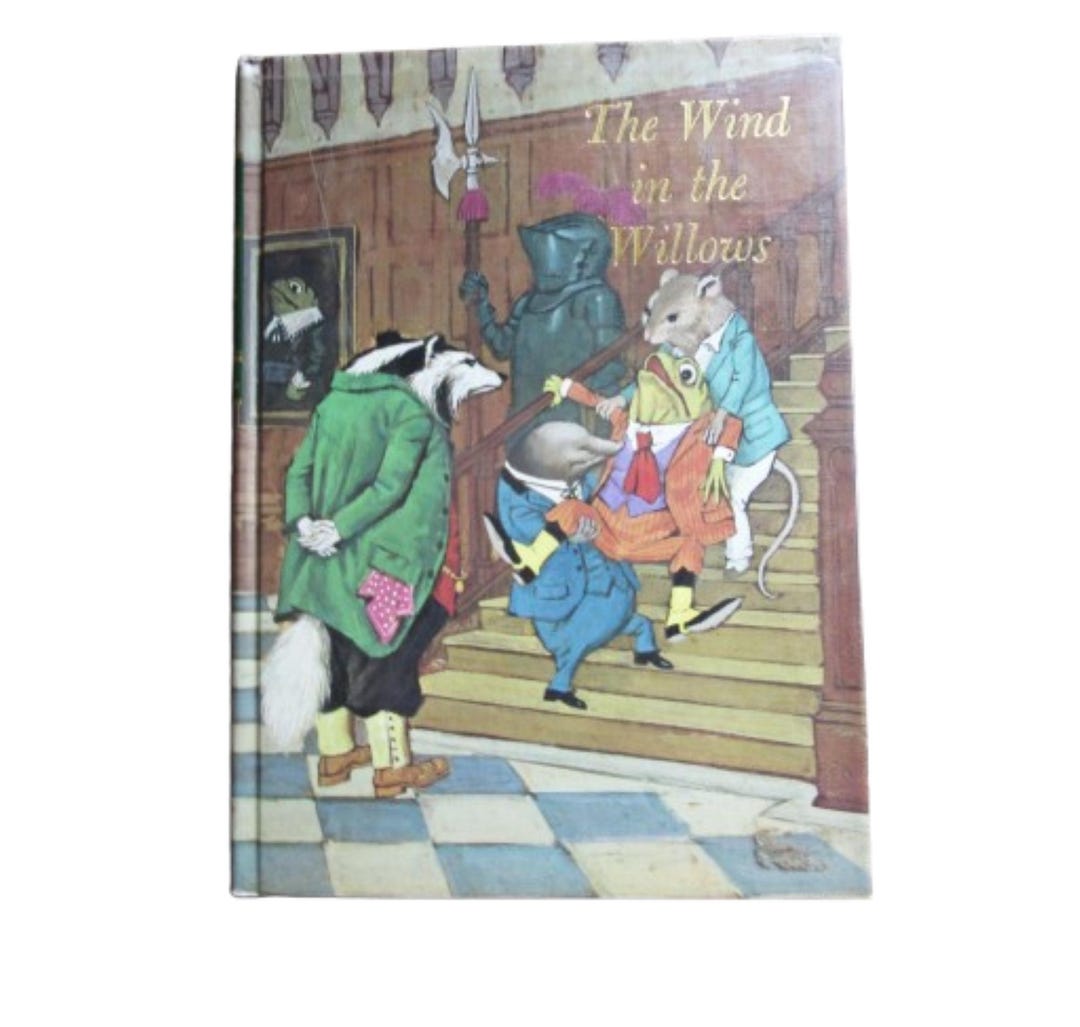 The Wind in the Willows Kenneth Grahame 1985 Junior Library Hardcover ...