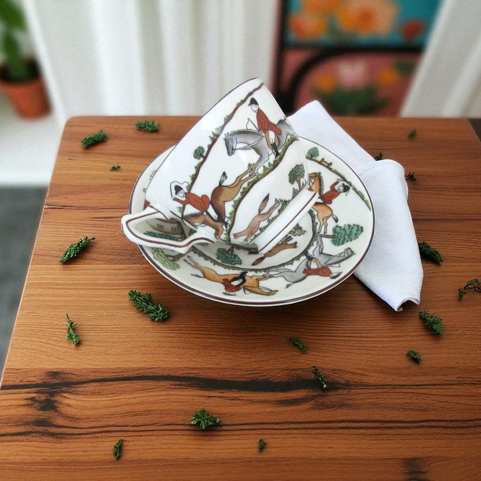 Staffordshire Hunting Scene - Etsy