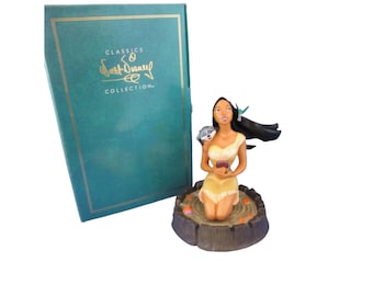 1996 WDCC Disney Listen With Your Heart "Pocahontas" Tribute Series with COA & Original Box