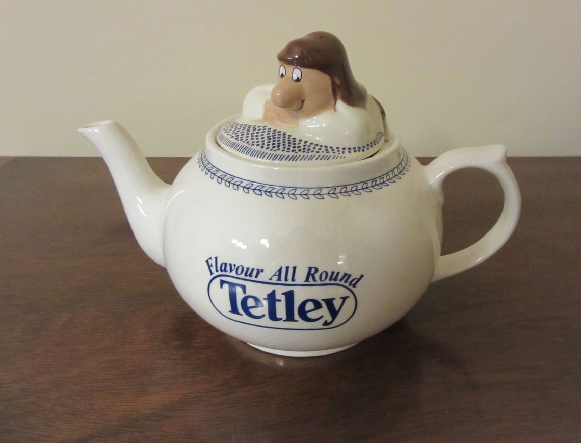 Vintage Lyons Tetley Teapot by Wade Sydney Ever so Cute Etsy